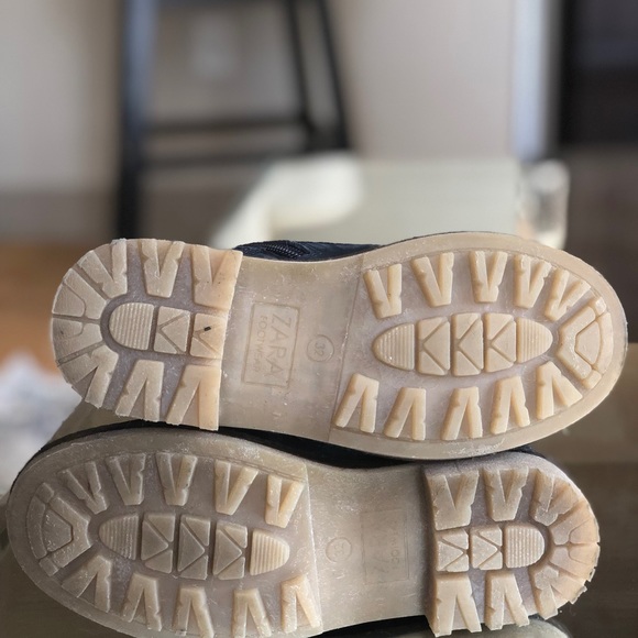 Kids Blue Suede Shoes - Picture 3 of 5